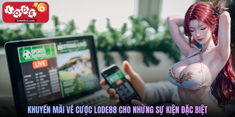 Khuyến mãi vé cược Lode88 cho những sự kiện đặc biệt