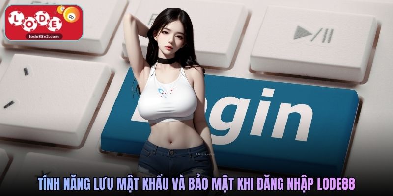 Tính năng lưu mật khẩu và bảo mật khi đăng nhập Lode88